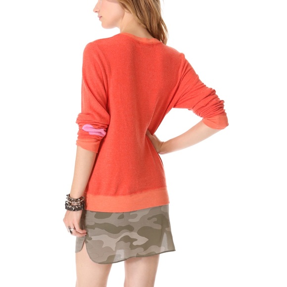 ♥️ NWT WILDFOX Happy Heart Baggy Beach Jumper - Picture 3 of 6